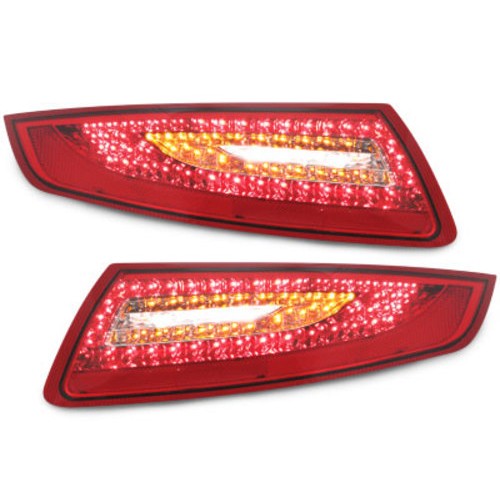 LED πίσω φανάρια για Porsche Carrera 911 (997)__Κόκκινο/Διαφανές LED πίσω φανάρια για Porsche Carrera 911 (997)__Κόκκινο/Διαφανές